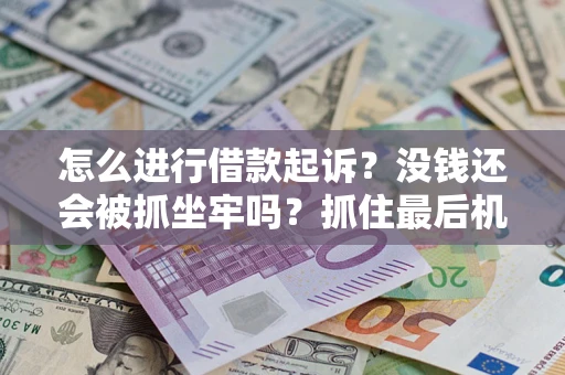 济南怎么进行借款起诉？没钱还会被抓坐牢吗？抓住最后机会！