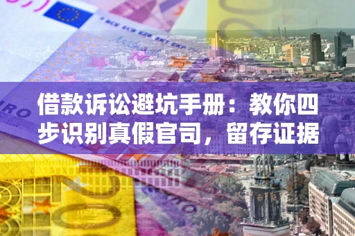 济南借款诉讼避坑手册：教你四步识别真假官司，留存证据不踩雷