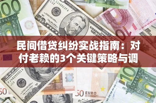 济南民间借贷纠纷实战指南：对付老赖的3个关键策略与调解盲区解析
