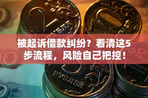 济南被起诉借款纠纷？看清这5步流程，风险自己把控！
